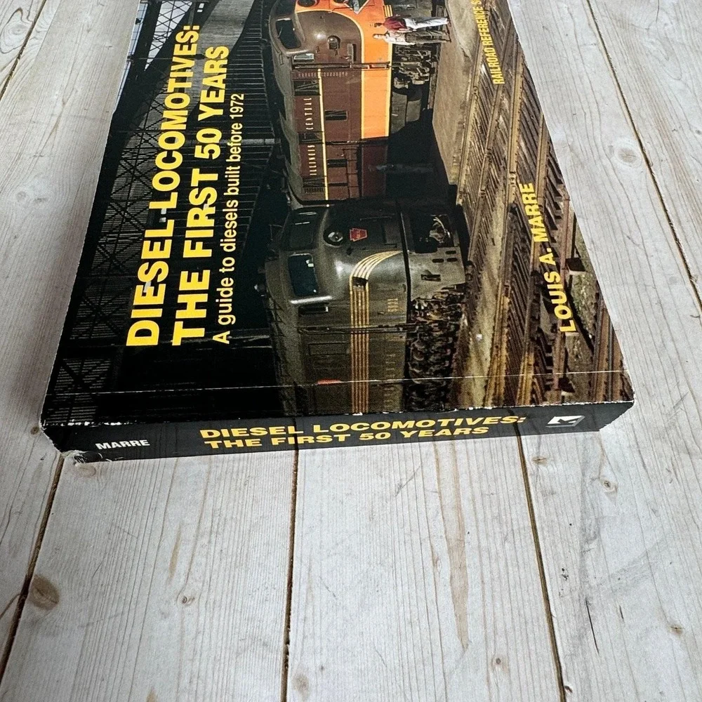 Diesel‎ Locomotives First 50 Years Marre 1995 Railroad History Kalmbach Books